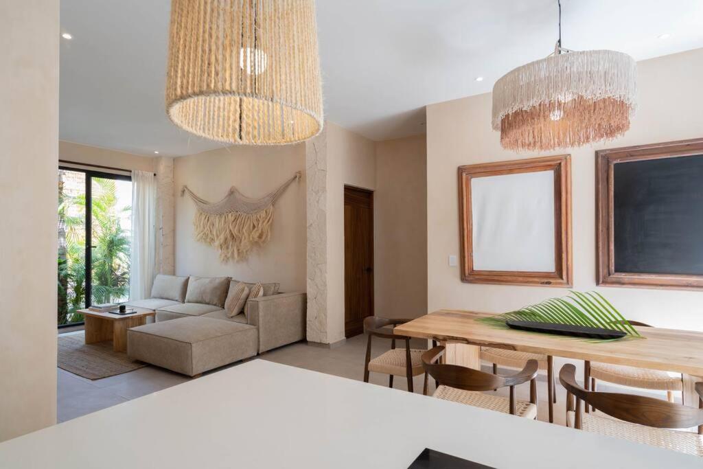 Lujoso Departamento Boho-Chic Con Alberca Privada Apartment Tulum Exterior photo