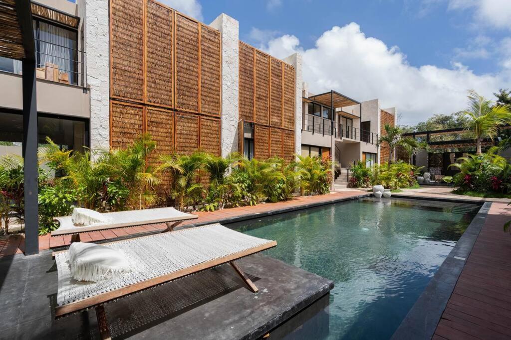 Lujoso Departamento Boho-Chic Con Alberca Privada Apartment Tulum Exterior photo