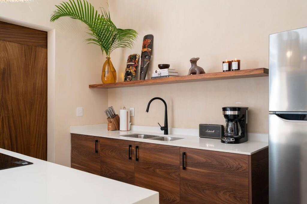 Lujoso Departamento Boho-Chic Con Alberca Privada Apartment Tulum Exterior photo