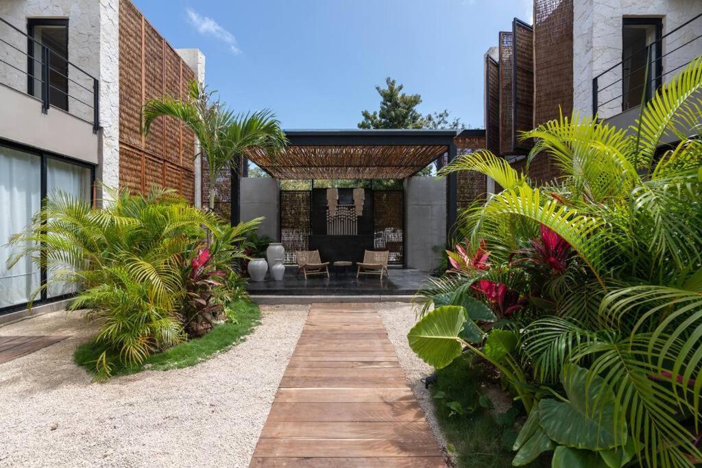 Lujoso Departamento Boho-Chic Con Alberca Privada Apartment Tulum Exterior photo