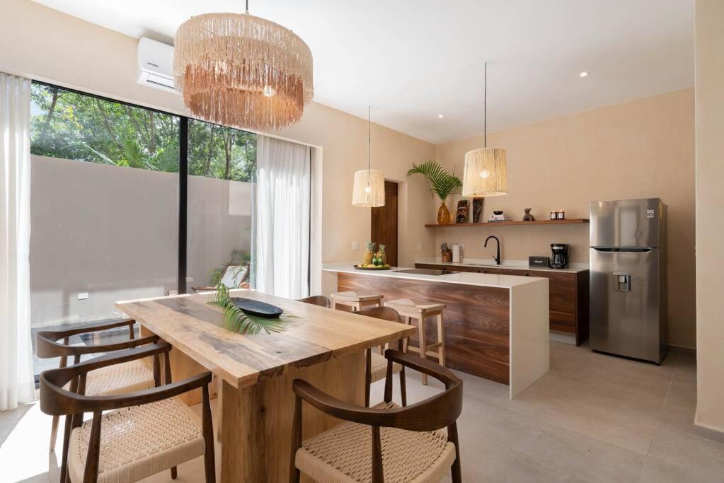 Lujoso Departamento Boho-Chic Con Alberca Privada Apartment Tulum Exterior photo