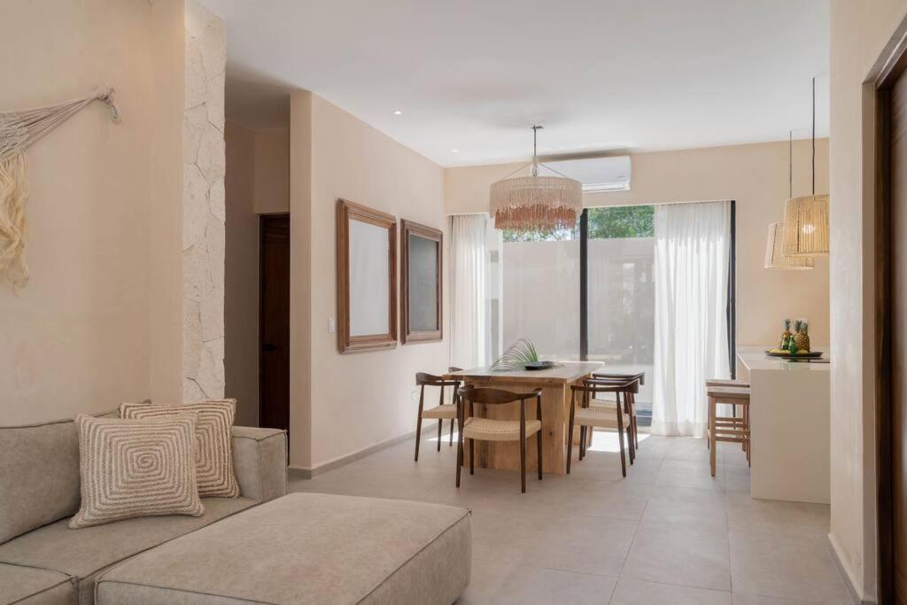 Lujoso Departamento Boho-Chic Con Alberca Privada Apartment Tulum Exterior photo