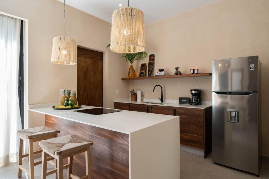 Lujoso Departamento Boho-Chic Con Alberca Privada Apartment Tulum Exterior photo