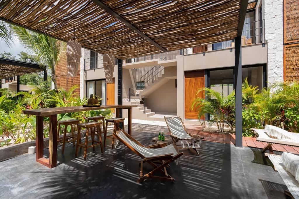 Lujoso Departamento Boho-Chic Con Alberca Privada Apartment Tulum Exterior photo
