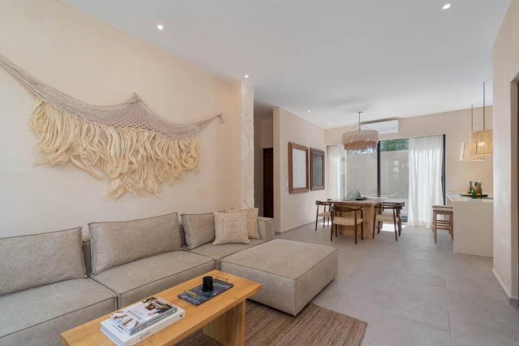 Lujoso Departamento Boho-Chic Con Alberca Privada Apartment Tulum Exterior photo