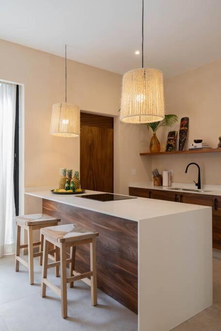 Lujoso Departamento Boho-Chic Con Alberca Privada Apartment Tulum Exterior photo